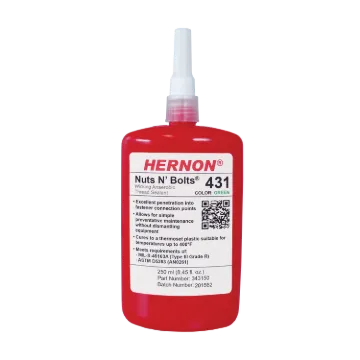 250ml bottle of Nuts N Bolts 431