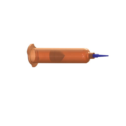 30CC DO DRIP AMBER SYRINGE UV