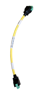 Picture of Cable, Module Interconnect, LED Curing, 5 conductors, 22AWG, 0.225 meters, Molded
